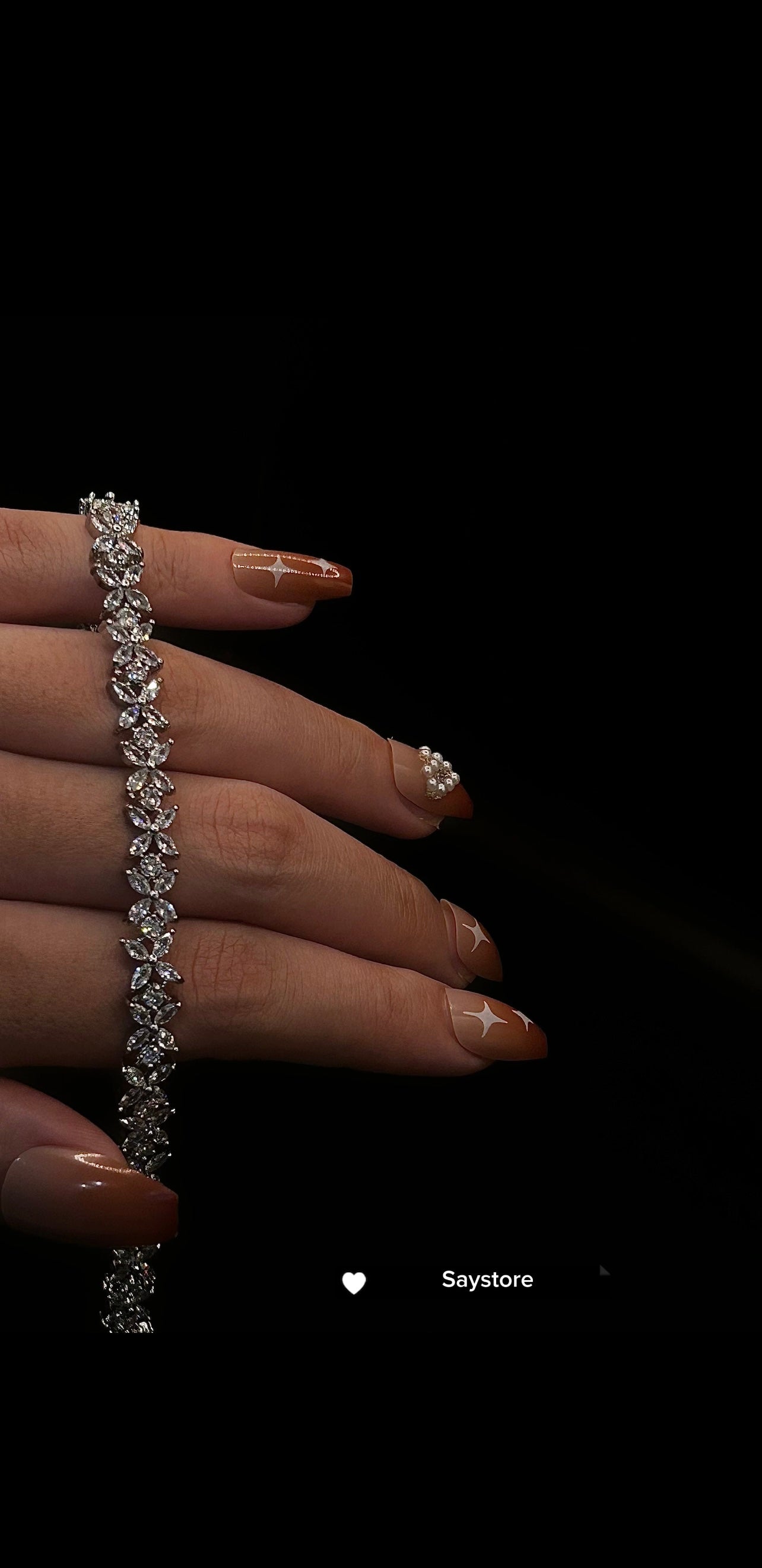 Wedding Bridal Bracelet for Brides, Cubic Zirconia Classic Tennis Bracelet for Women Jewelry Gift